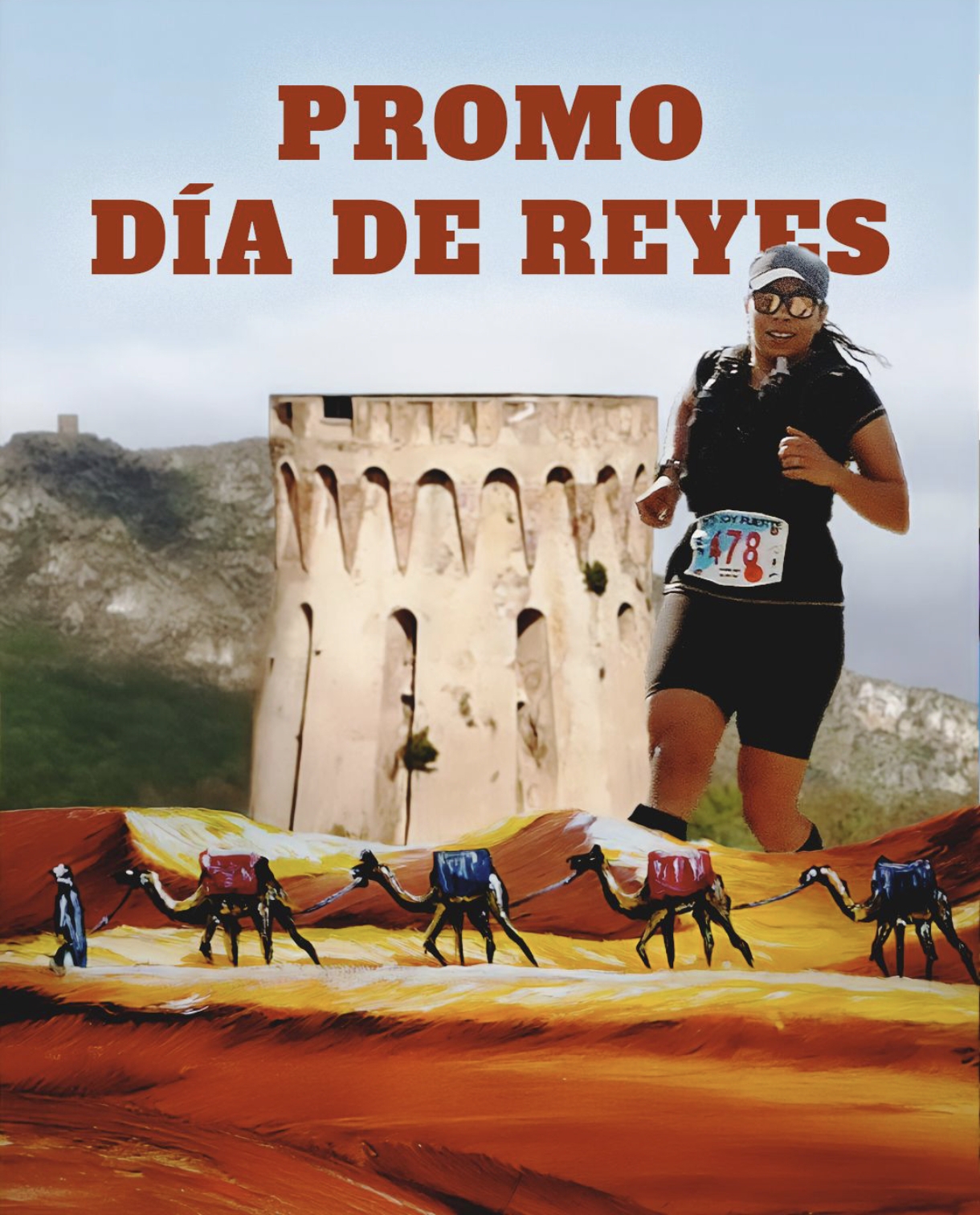 VI TRAIL LOS FUERTES CIUDAD DE CEUTA REGALA LOS FUERTES POR REYES